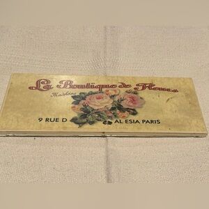 La Boutique de Fleurs Pink Roses Printed Handmade Sign Plaque